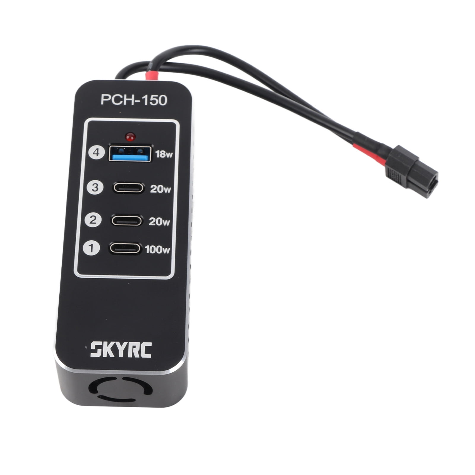 Strip 158W Power Charging Hub 4 Port Power Strip With 3 USB C Ports 1 USB A Port For Laptop Tablet Smartphone