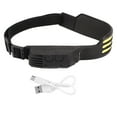 Strip COB Headlamp Super Bright Wide Beam Lightweight Rechargeable Head