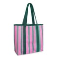 thumbnail image 1 of Strip Mesh Beach Tote Bags,Causal Pool Bags for Swimming Picnic Vacation Essentials, 1 of 8