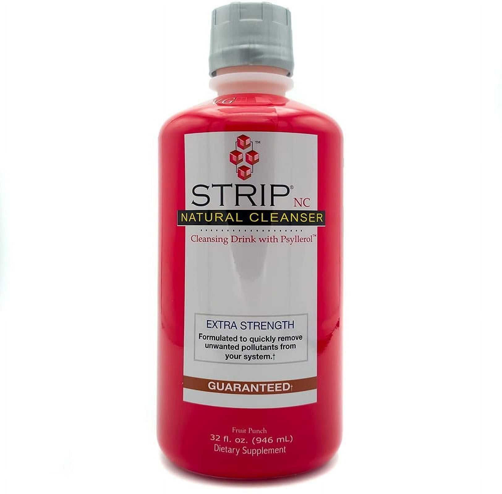 Strip Natural Cleanser Extra Strength Fruit Punch Flavor 32 oz