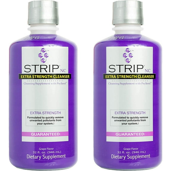 Strip Natural Cleanser Extra Strength Grape 32 oz - 2 Pack