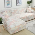 thumbnail image 1 of Strip Pattern Stretch Elastic Sofa Covers for Living Room Needs Order Sofa Set If Is Chaise Longue Corner Couch Cover funda sofa, 1 of 7