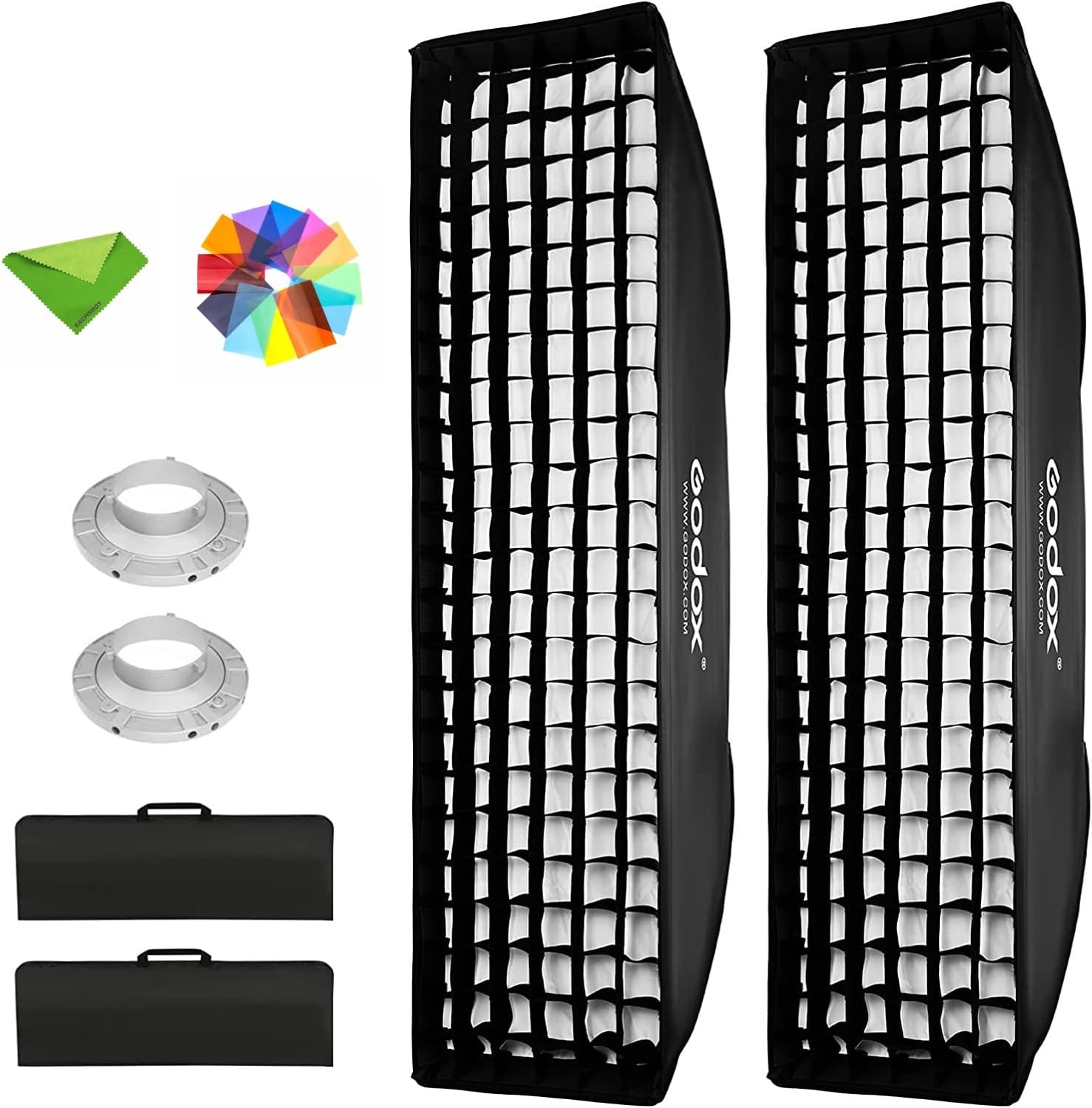 Strip Softbox 35 x 160cm Honeycomb Grid Softbox & Bowens Mount ...