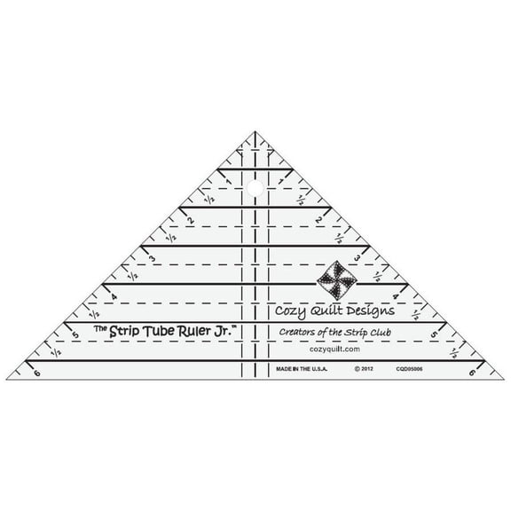 The Strip Tube Ruler Junior by Cozy Quilt Designs