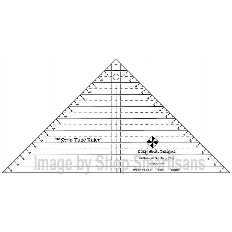 Cozy CQD05001 Quilt Designs Strip Tube Ruler