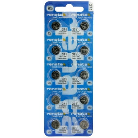 371 SR920SW Watch Cell Battery Made 1.55V - Pack of 10