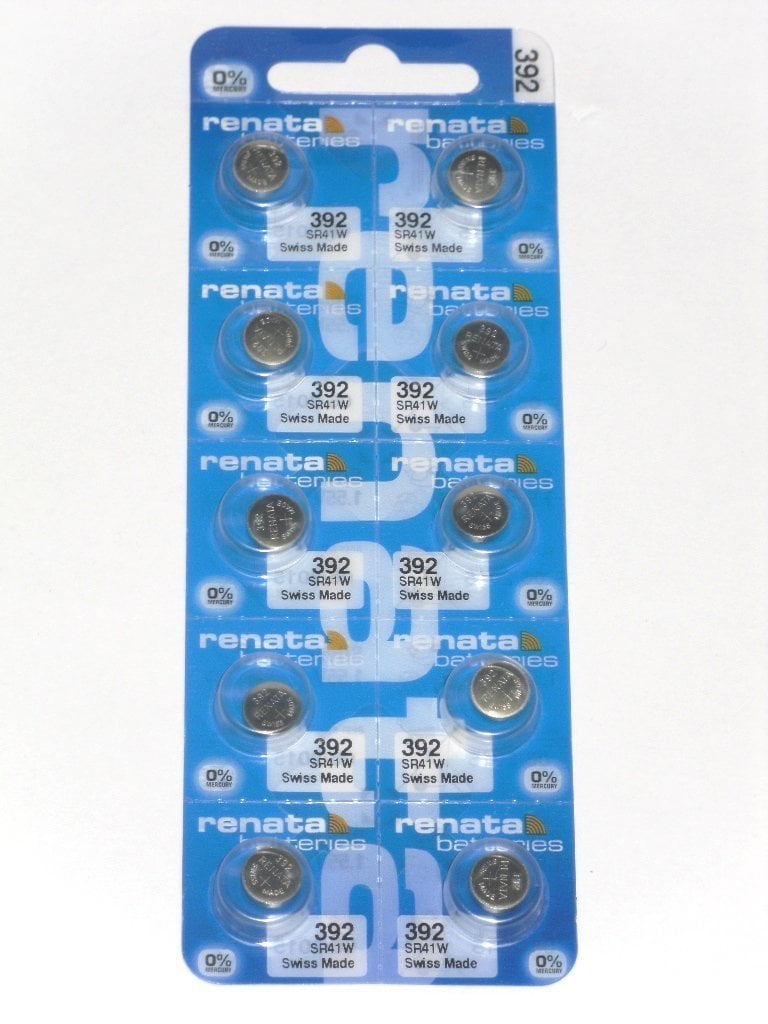 Renata Batteria Singola Per Orologio, Prodotto Svizzero, Modello 392 O SR 41 SW, 1,5 V - Foto 4