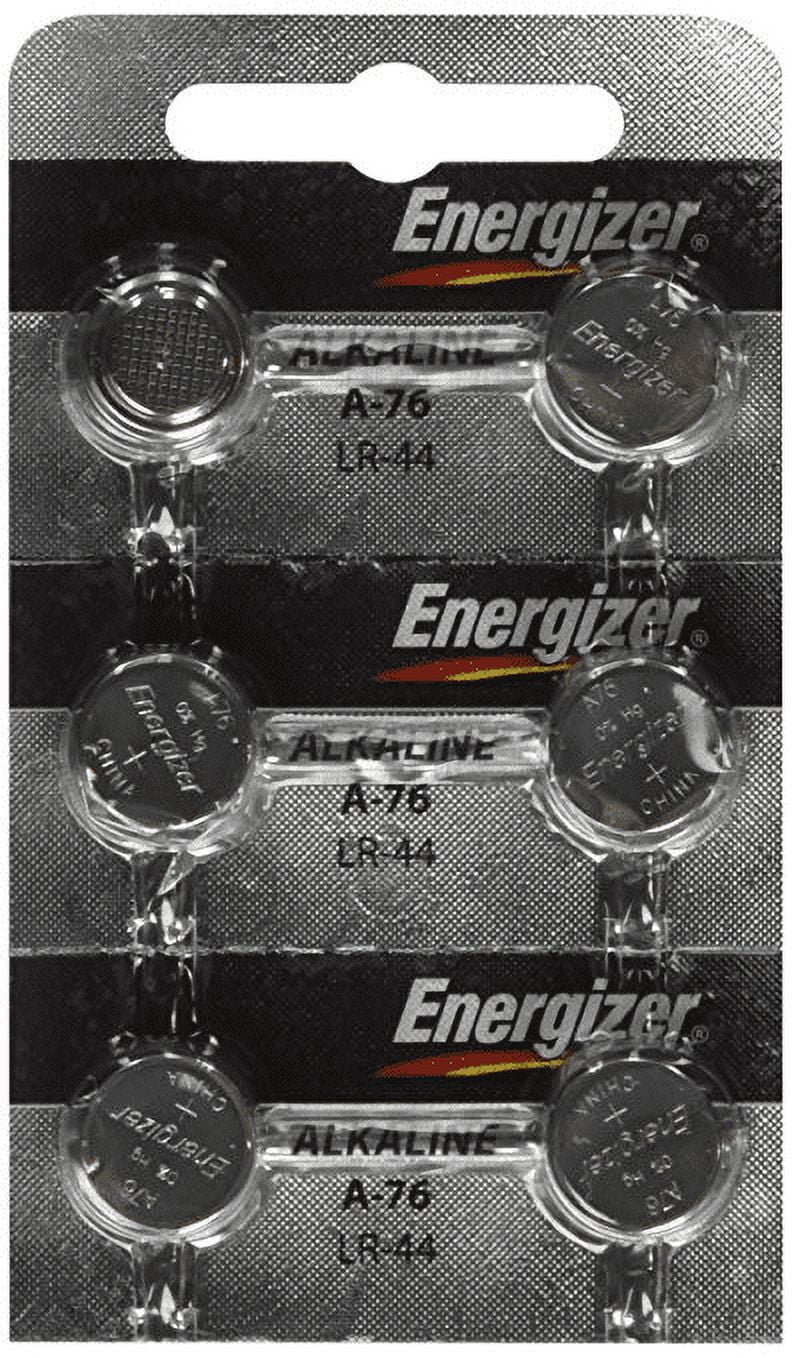 ENERGIZER Pile Calculatrice/Photo A76 LR44, pack de 2 piles