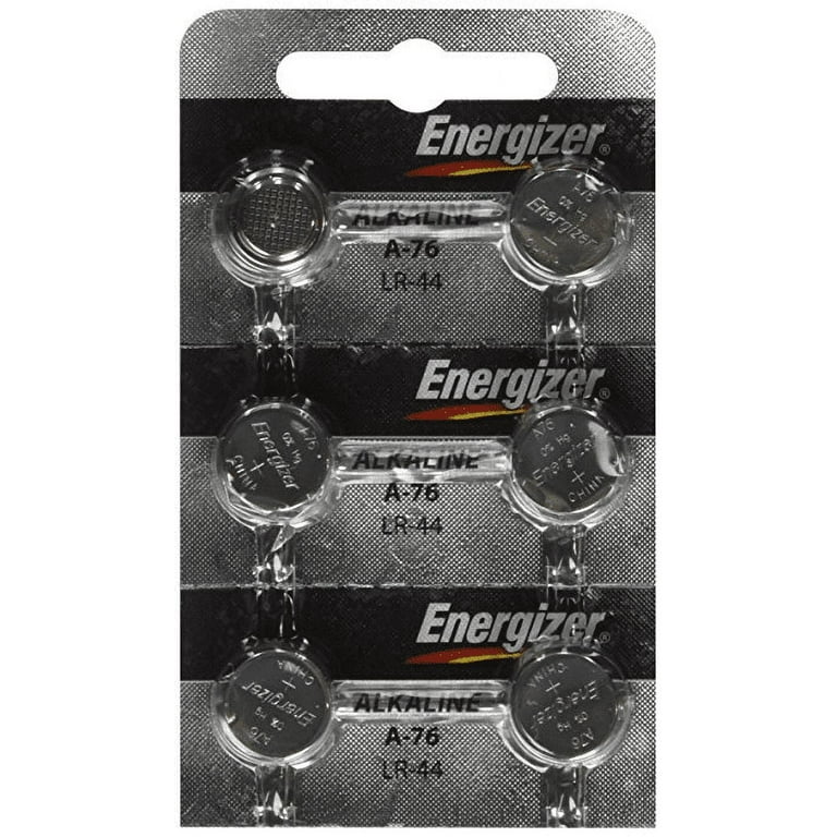 [ Strip of 8 ] Energizer A76/LR44 (A76BP), SR44, L1154, 1.5v Alkaline  Batteries