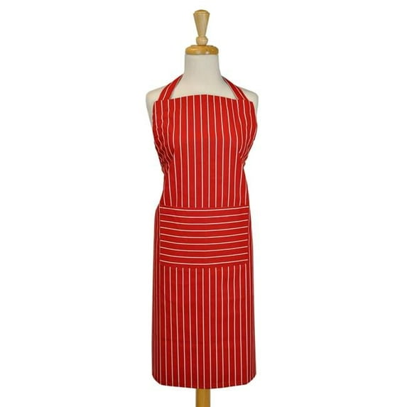 Stripe Chef Apron Tango Red