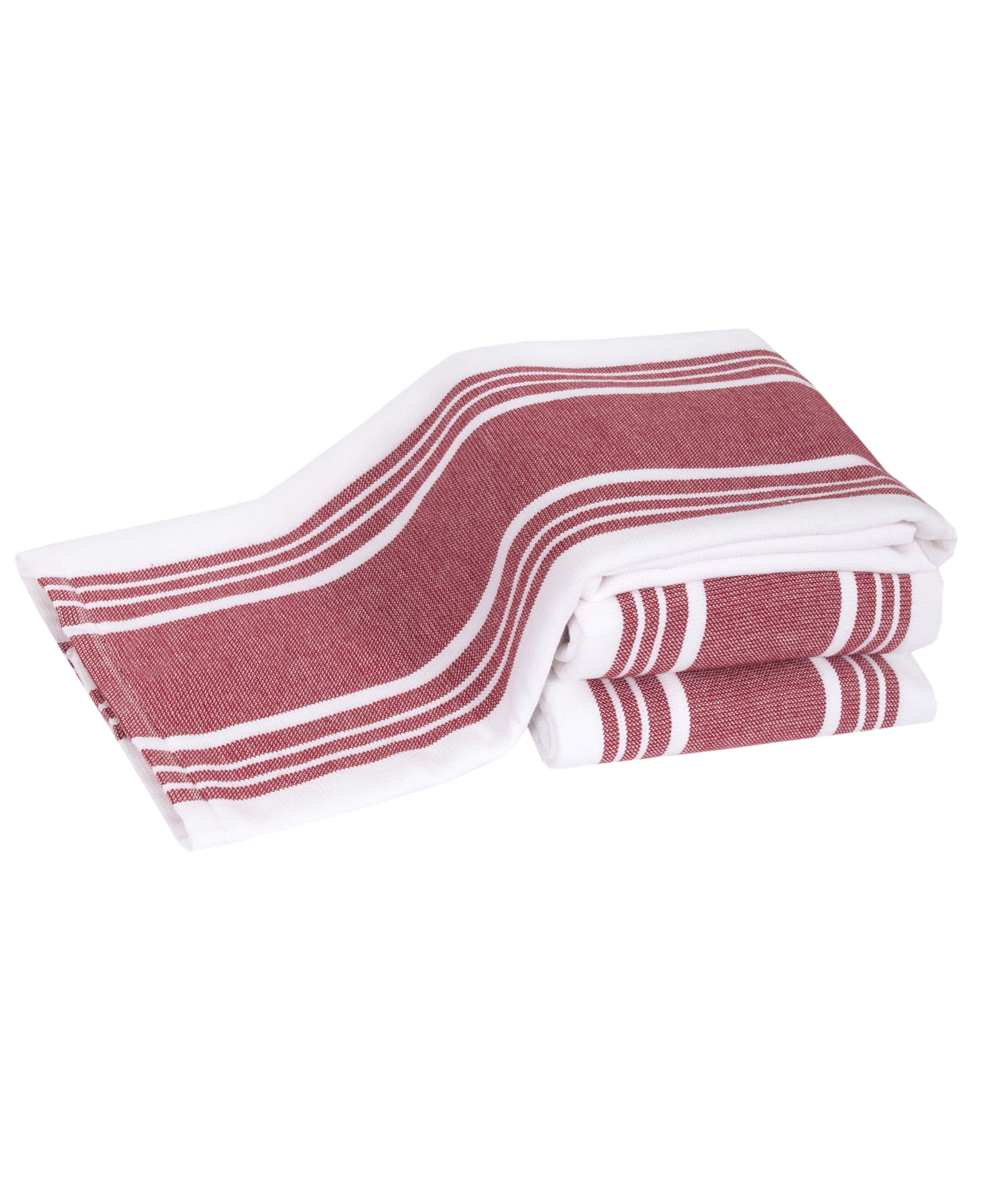 All-Clad Dual-Purpose Cotton Kitchen Towels, 3-Pack, Chili