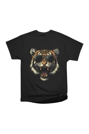 Stripe Hype Rad Tiger T-Shirt Tee Gift For Him Merch For Her Apparel For Friend