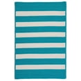 thumbnail image 1 of Stripe It- Turquoise 8'x11', 1 of 1