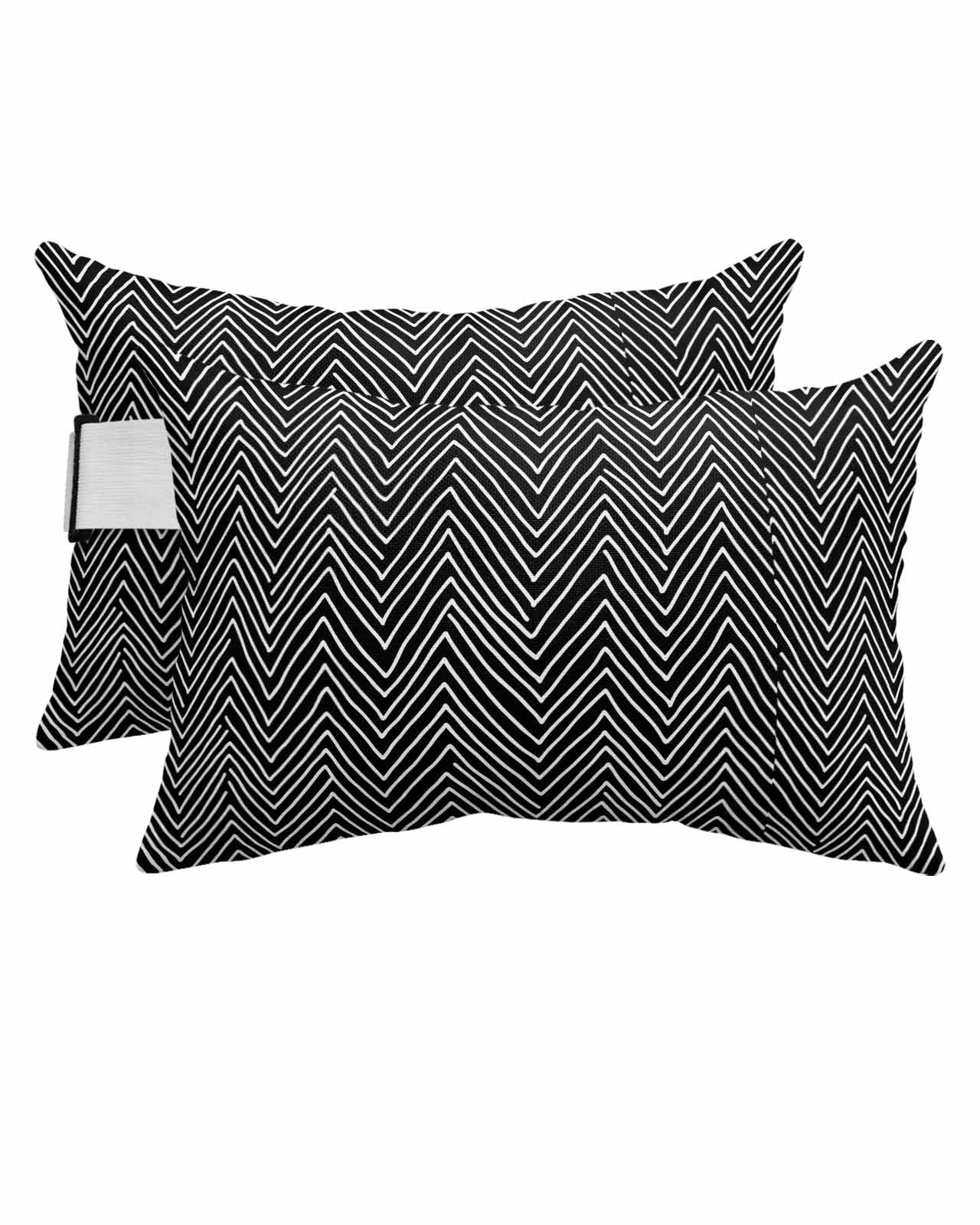 Elegant Outdoor Pillows Art Deco Style photo