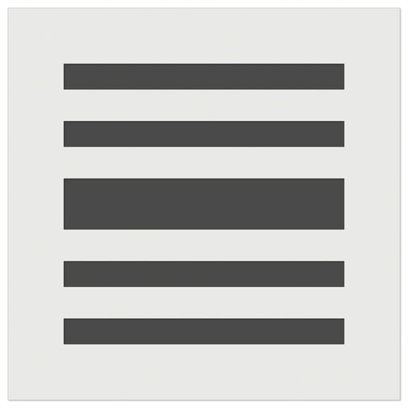 Stripe Pattern Background DIY Cookie Wall Craft Stencil - 5.5 Inch