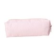 thumbnail image 1 of Stripe Pencil Case, Aesthetic Large Capacity Pencil Pouch, Office Stationery Organizer Simple Sturdy Multifunctional, for Office Light Blue,Pink,7.88x2.76x2.36 in., 1 of 6