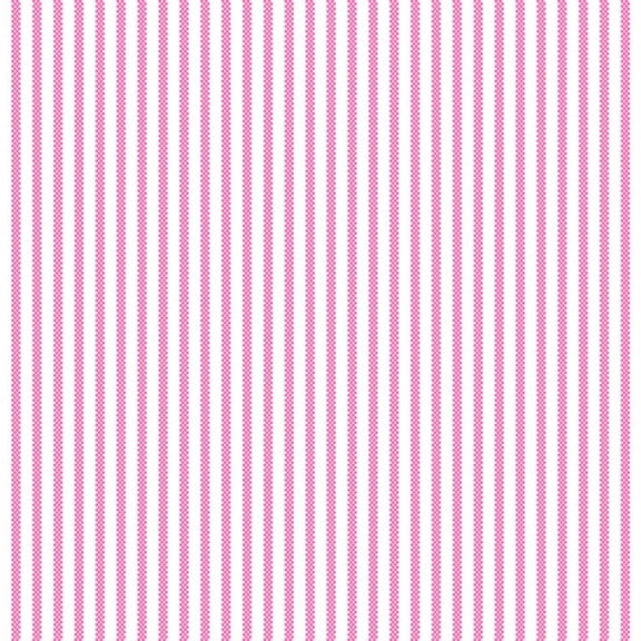 Stripe Pink Flannel Fabric