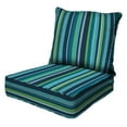 thumbnail image 1 of Stripe Poolside Deep Seating Cushion Set, 1 of 8