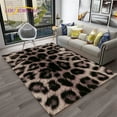 thumbnail image 1 of Stripe Print Wild Leopard Series Carpet Rug for Home Living Room Bedroom Sofa Doormat r kid Play Area Rug Non-slip Floor Mat, 1 of 5