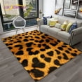 thumbnail image 1 of Stripe Print Wild Leopard Series Carpet Rug for Home Living Room Bedroom Sofa Doormat r kid Play Area Rug Nonslip Floor Mat, 1 of 5