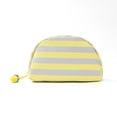 thumbnail image 1 of Stripe Seashell Cosmetic Makeup Bag Toiletry Bag for Women Travel Portable Lightweight Compact Multifunctional Versatile Storage Organizer Summer Daily Commuting University Use, 1 of 7