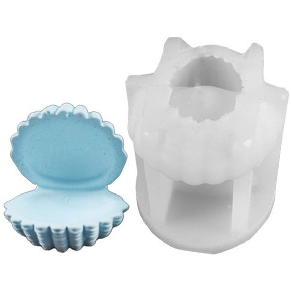Stripe Shell Ceramic Mould Silicone Construction Maintains Shape Under Extreme Temperatures For Repeated Crafting Use