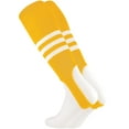 thumbnail image 1 of Striped Baseball Stirrups Pattern B (Gold/White, Large), 1 of 2