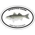 thumbnail image 1 of Striped Bass Bumper Sticker, 1 of 1