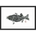 thumbnail image 1 of "Striped Bass" Framed Painting Print, 1 of 4