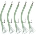 thumbnail image 1 of Striped Bass Tube Lures Cod Rig Tube Teaser with Stainless Steel Hook Swivel, 1 of 6