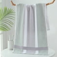 thumbnail image 1 of Striped Bath Towel | 13x28 Inch | Soft & Absorbent Cotton Towel | Multi-Color | 1-Pack, 1 of 5
