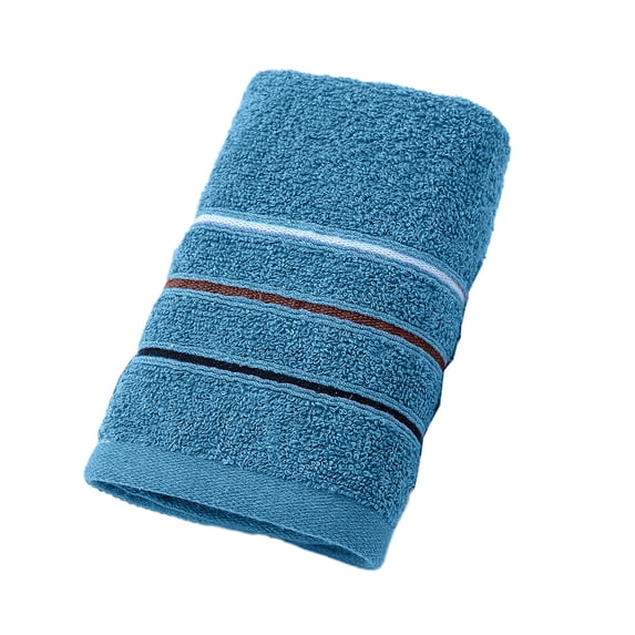 Striped Bath Towels 13x28 Inch Household Absorbent Thick Soft Bath Towels for Bathroom, Gym, Beach, Pool, Spa
