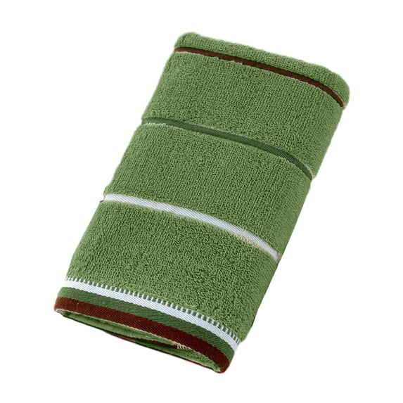 Striped Bath Towels 13x28 Inch Household Absorbent Thick Soft Bath Towels for Bathroom, Gym, Beach, Pool, Spa