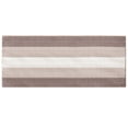 thumbnail image 1 of Striped Bathroom Rug Gradient Bath Mat Non-Slip Door Mats Soft Shaggy Thick Bath Rugs Absorbent machine washable Floor Mats for Bath Room, Toilet, Bedroom, Kitchen，18''x 47''，Brown, 1 of 5