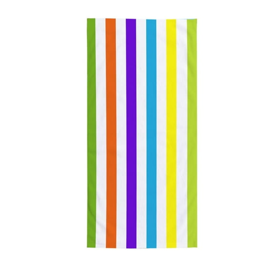 Striped Beach Towels Super Soft Absorbent Swim Bath Towels Travel Accessories for Bathroom Swim Decor Men Women Adults Gift I 27"x59"