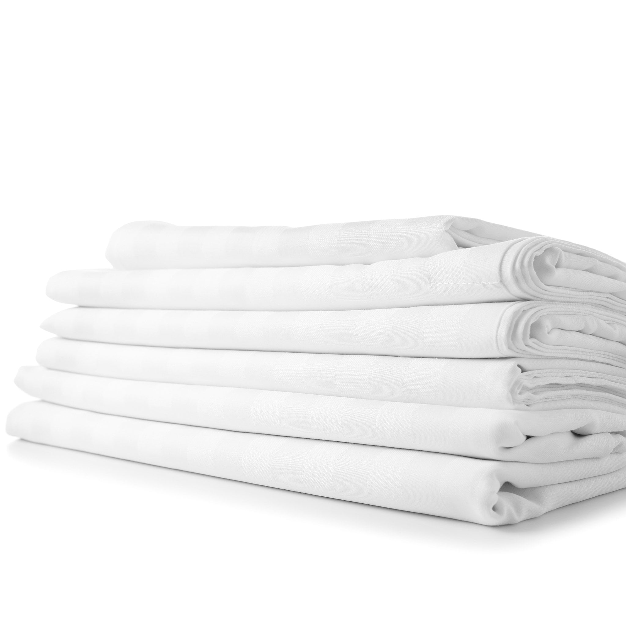 Striped Bed Sheets 1800 Count Cotton Bamboo Feel Dobby Stripe - Assorted colors and sizes