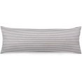 thumbnail image 1 of Striped Body Pillow Cover White and Dark Grey Stripe Long Pillowcase with Zipper White and Grey Stripes Printed Pillow Covers Decorative Bedding Pillow Case for Bed,Couch, 20"x54", 1 of 5