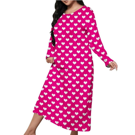 Striped Color Block Spa Robe for Women's Relaxed Fit Pajamas Plush Soft Long Sleeve Long Bathrobe Comfort Casual Pullover Sweater Blouses Nightdress Loungewear