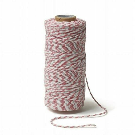 Striped Cotton Bakers Twine in Black