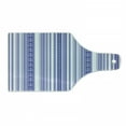 thumbnail image 1 of Striped Cutting Board, Nautical Anchors and Tape Motifs Sea Life Contrast Strips Maritime Art, Decorative Tempered Glass Cutting and Serving Board, Wine Bottle Shape, Lilac Purple, by Ambesonne, 1 of 1