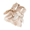 thumbnail image 1 of Striped Embroidered Pet Dress,17.71In Chest 13.77In Back Fit 9-13Lb Dogs Cats Hidden Built-In Leash Attachment Spring Daily Walking Photo Outfit with Double Layer Bow Decor, 1 of 8