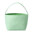 thumbnail image 1 of Striped Fabric Basket Tote, Reusable Storage Basket with Handles, Organizer Bag for Beach Grocery Home, Decorative Cloth Storage Bin, 1 of 9