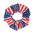 thumbnail image 1 of Striped Fabric Large Intestine Hairband Festive Hair Accessories for Women and Girls, 1 of 4