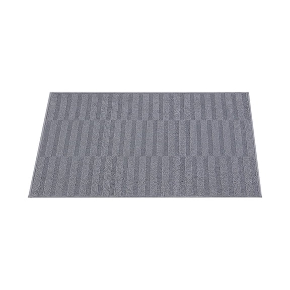 Striped Front Door Mat Non Absorbent Entryway Rug for Indoor Entrance, High-Density Dirt Trapping, Non-Slip Rubber-Free Backing, Easy to Clean, for Home Entryway Kitchen Balcony