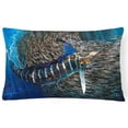 thumbnail image 1 of Striped Gem Striped Marlin Canvas Fabric Decorative Pillow, 1 of 1