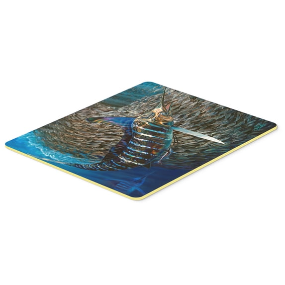 Striped Gem Striped Marlin Kitchen or Bath Mat 20x30