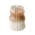 thumbnail image 1 of Striped Glass Tumblers Coffee Cup For Iced Coffee Bubble Tea And Beverage Drinks, 1 of 20