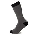 thumbnail image 1 of Striped Gray Black Men's Socks, 1 of 4