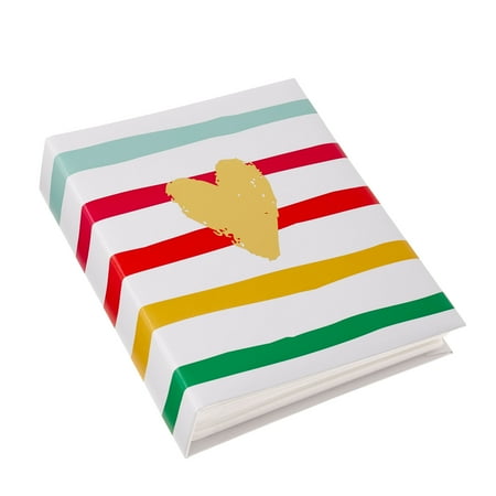 Recollections Striped Heart Mini Photo Album