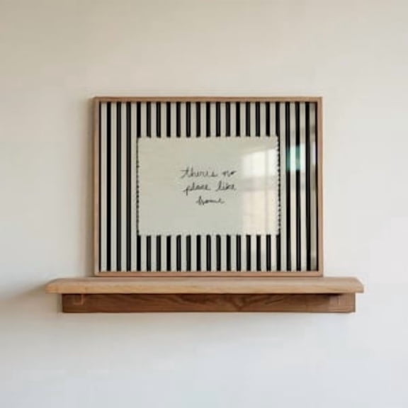 Striped Home Typography Poster, Poster Home Decor, Poster Only